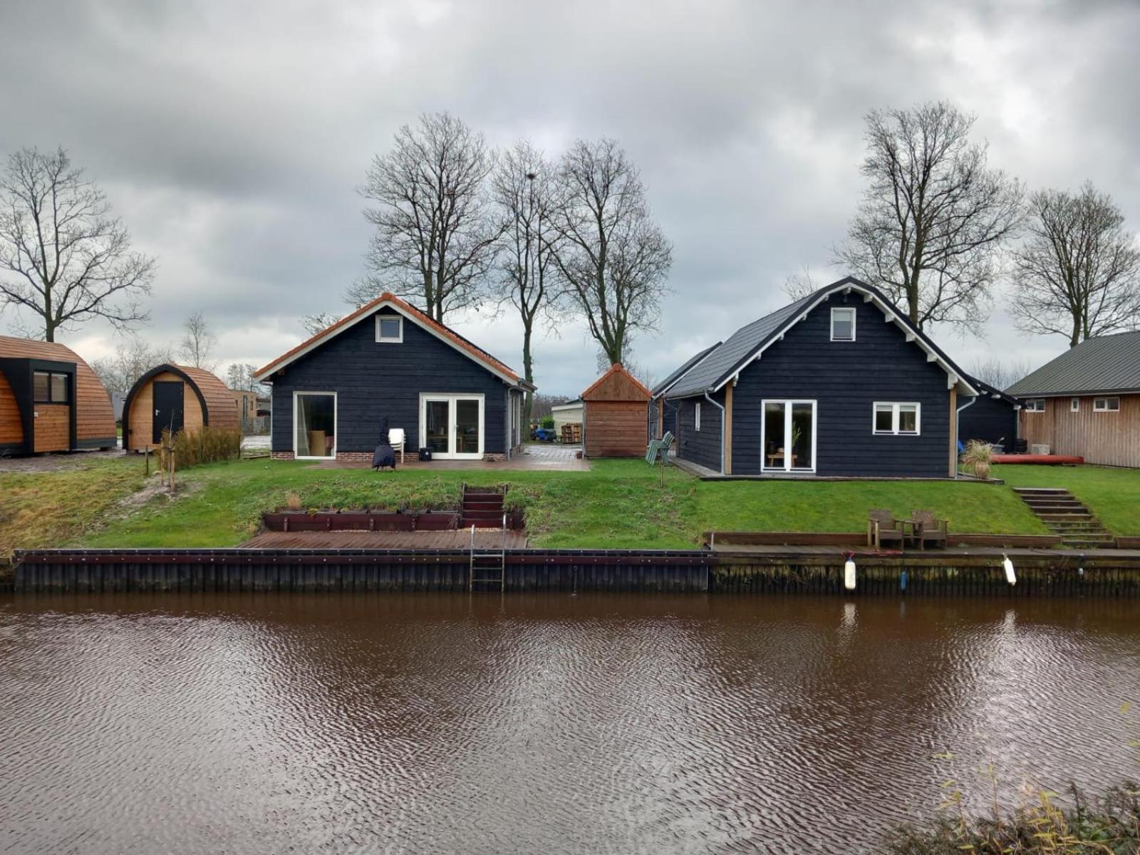 Waterhuis Friesland Oudwoude Kültér fotó
